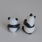 PANDA-FIGUURIT 2 kpl, koko n.3,5 cm - pikkukuva 2
