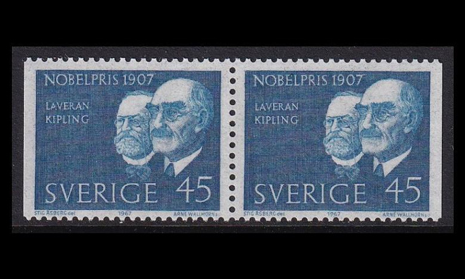 Ruotsi 597DD ** Nobel-voittajia (1967)