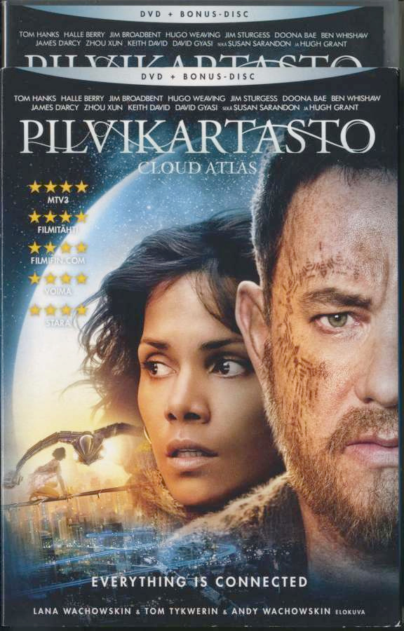PILVIKARTASTO – Suomi 2-DVD 2012 - CLOUD ATLAS - Tom Hanks