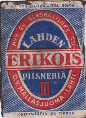 Lahti, Lahden Erikois Pilsneriä III b507