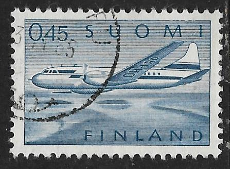 Yleismerkki 0,45mk 1963 (LAPE 564) O