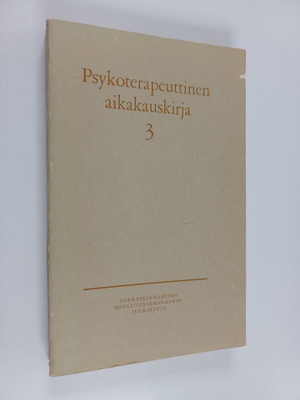 Psykoterapeuttinen aikakauskirja 3