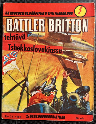 Korkeajännitys 1959 no:22; B.Britton, tehtävä Tshekeissä