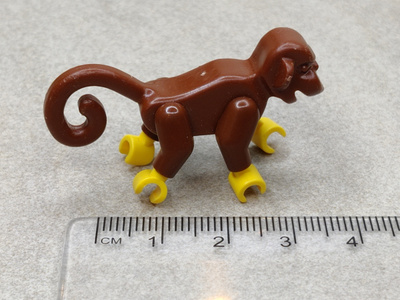 Lego apina puna- ruskea