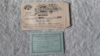PALOVAKUUTUSKIRJA POHJOLA 1930