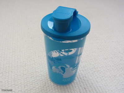 Tupperware Eco juomamuki 330ml, sininen, uusi