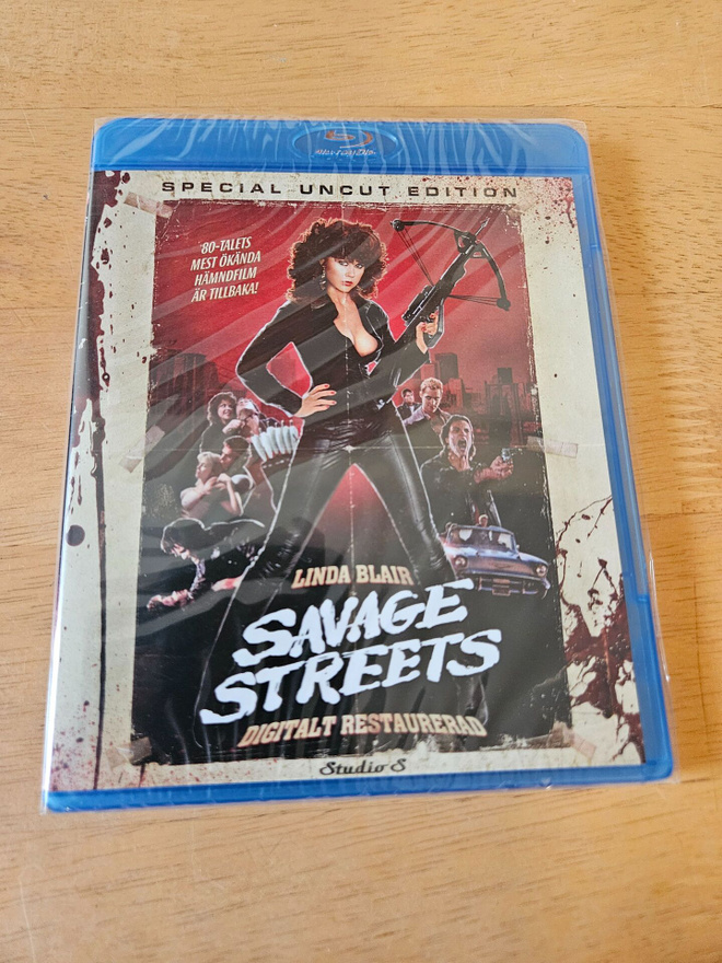 Savage Streets (Blu-ray, uusi)