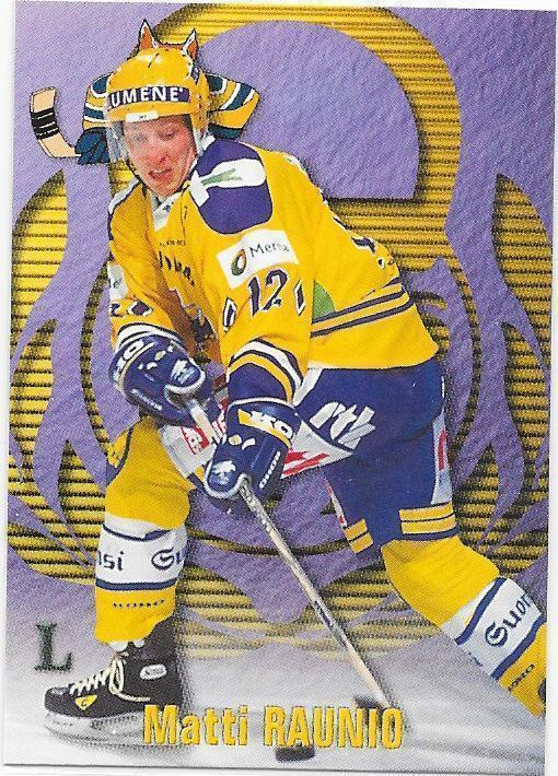 1998-99 CardSet #174 Matti Raunio Lukko