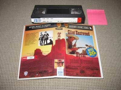Hyvät Pahat Ja Rumat-VHS (Warner Home Video, 1966)