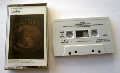 RUSH Caress of Steel C-KASETTI