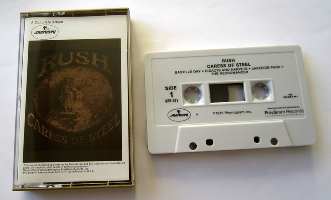 RUSH Caress of Steel C-KASETTI
