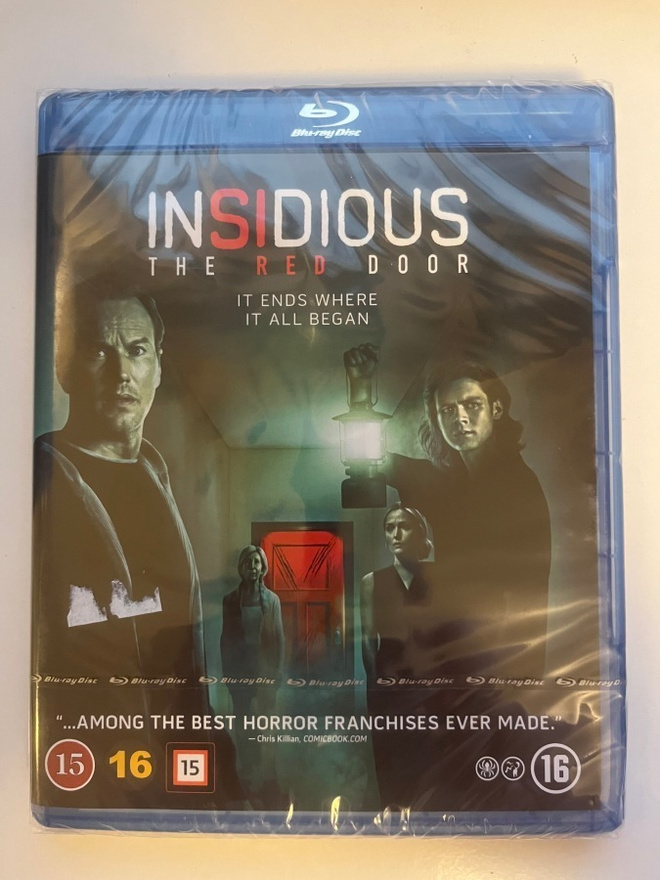 Insidious: The Red Door (Blu-ray) Patrick Wilson (2023) UUSI