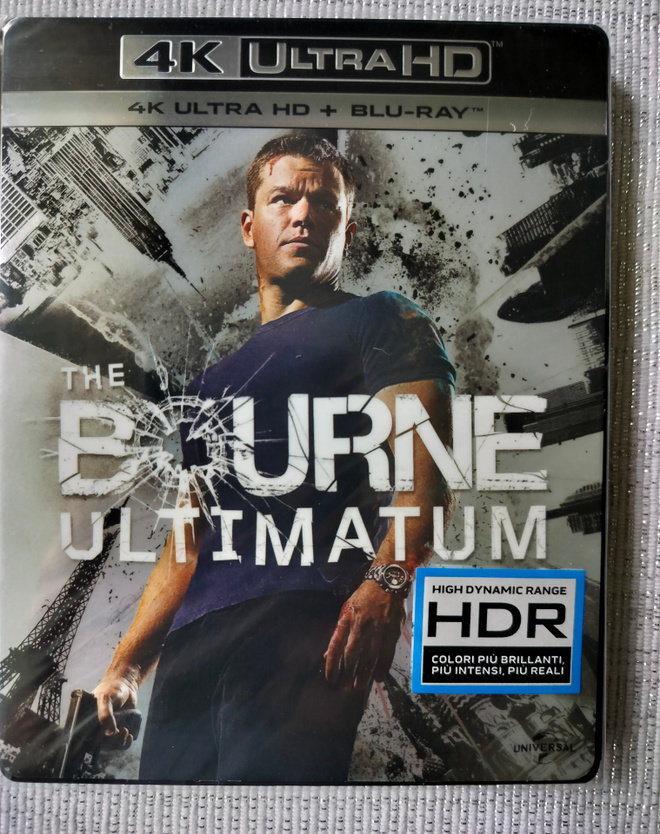 Bourne:ultimatum (Paul Greengrass) 4k+blu-ray