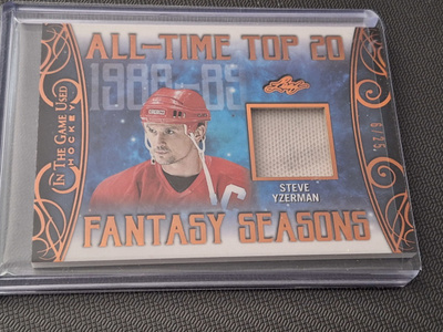 Steve Yzerman 2019-20 Leaf All-time top 20 6/25