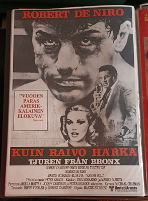 KUIN RAIVO HÄRKÄ vanha elokuvajuliste (Robert De Niro)