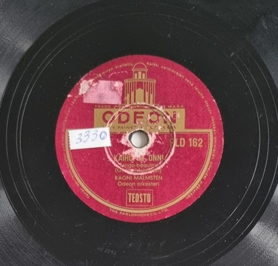 Savikiekko 1956 - Ragni Malmsten - Odeon PLD 162