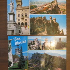 San Marino - kaksi sommitelmakorttia postimerkein - pikkukuva 1