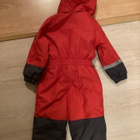 Punaiset talvihaalarit koossa 100cm - pikkukuva 2