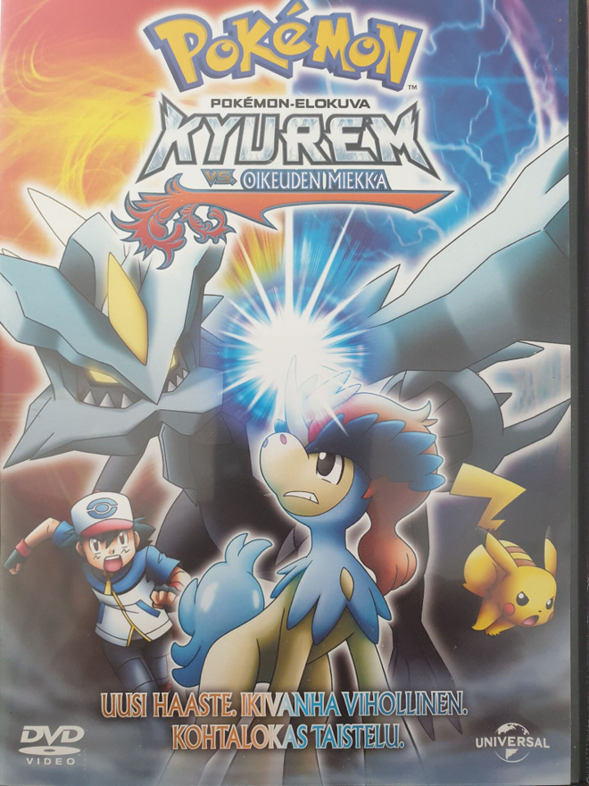 Kyurem vs. Oikeuden miekka DVD