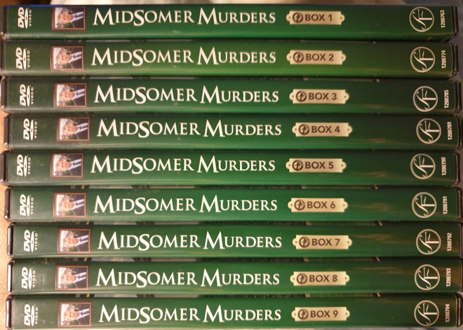 Midsomerin murhat DVD (kausi 1 - 9)