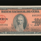 Kuuba 100 Pesos 1959, P93, aUNC - pikkukuva 1