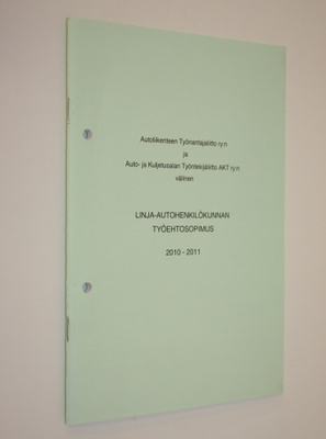 Autoliikenteen Työnantajaliitto ry:n ja Auto- ja Kuljetus...