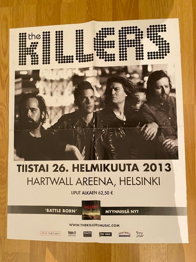 Killers keikkajuliste