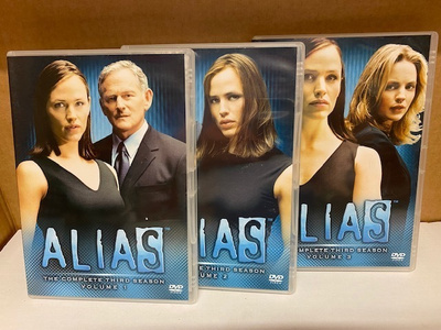 Alias DVD 3. kausi vol 1-3