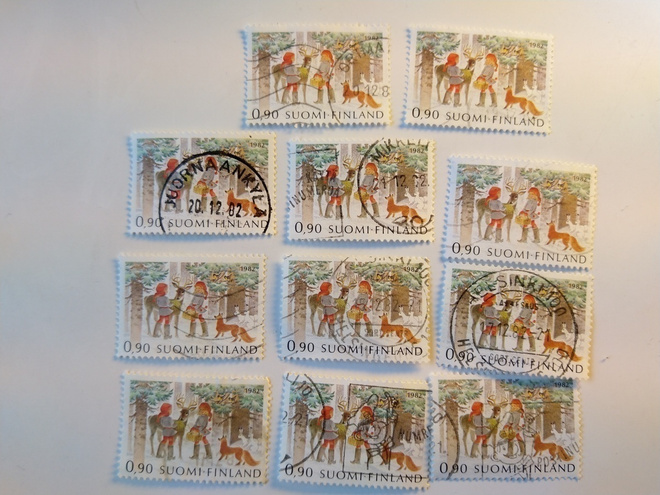Postimerkki Joulupostimerkki 1982 0,90
