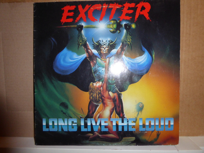 EXCITER - Long Live The Loud LP - Roadrunner / MFN 1985