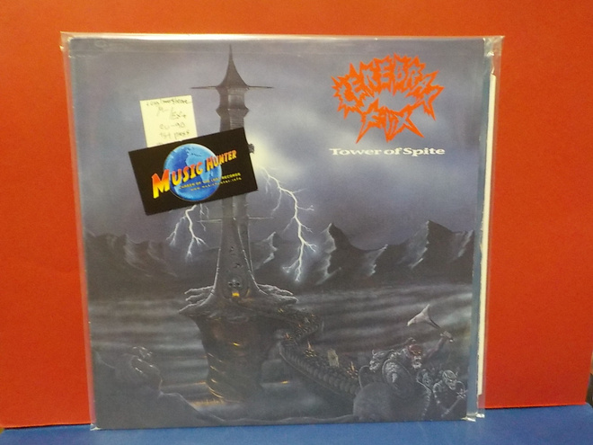 CEREBRAL FIX - TOWER OF SPITE M-/EX+ EU -90 1ST PRESS LP