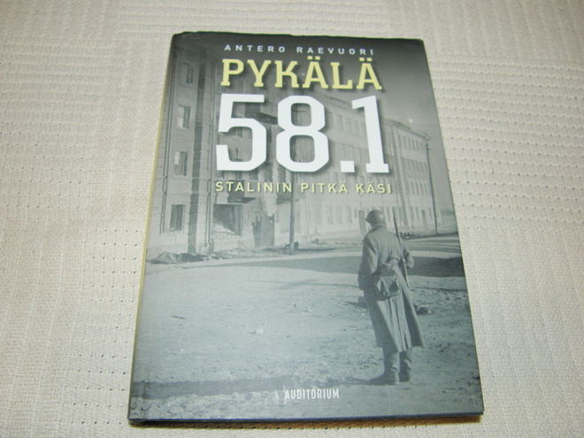 Antero Raevuori Pykälä 58.1 Stalinin pitkä käsi  -sid