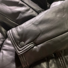 ASOS DESIGN musta talvitakki toppatakki keino nahka 38(40) - pikkukuva 2