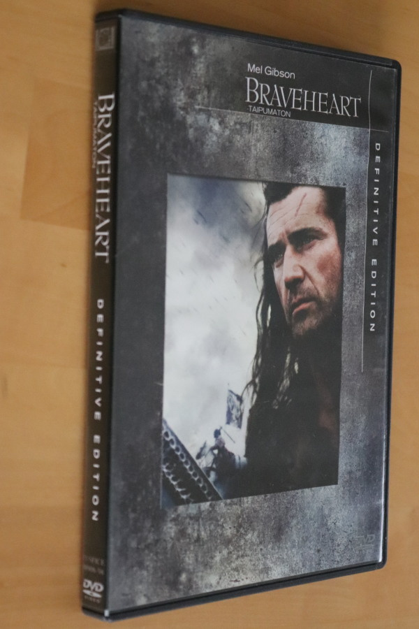 2DVD Braveheart Taipumaton ( 1995 Mel Gibson )
