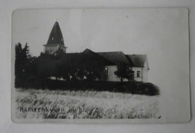 Hämeenkyrö, Hämeenkyrön kirkko, vanha valokuva / kortti
