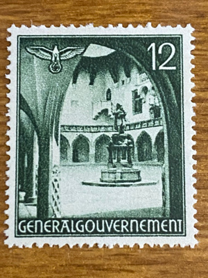 SAKSA 1940 GENERALGOUVERNEMENT RAKENNUKSIA**