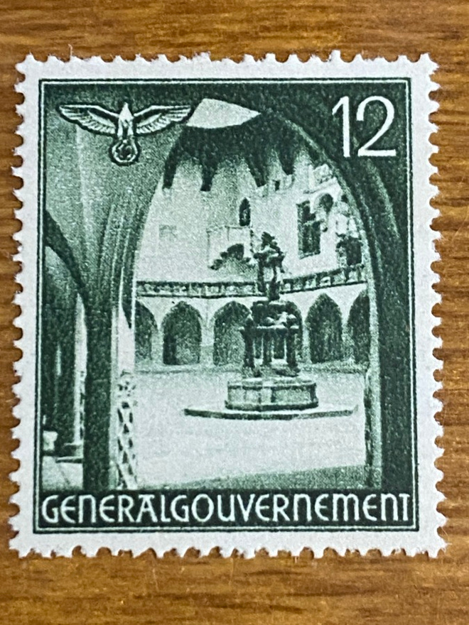 SAKSA 1940 GENERALGOUVERNEMENT RAKENNUKSIA**