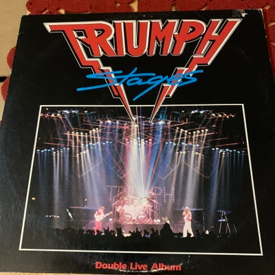 TRIUMPH: Stages - Double Live Album *USA 1985