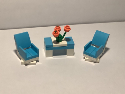 Lego Friends kalusteita