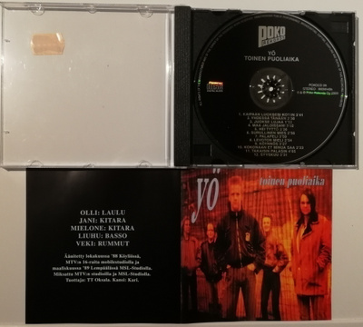 Yö: Toinen Puoliaika CD
