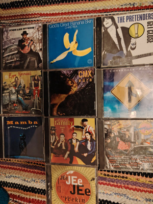 Blues-, Pop-, rock-, iskelmä-CD:t 10 kpl