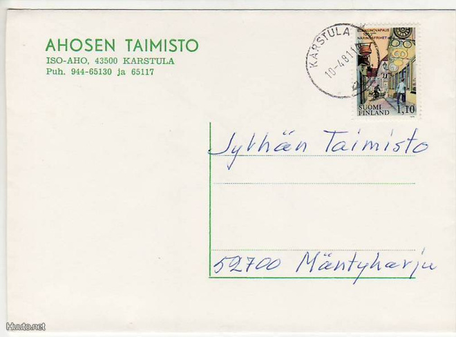 FIRMAKUORI KARSTULA AHOSEN TAIMISTO