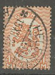 1925 1mk oranssi (vesileimaton) o
