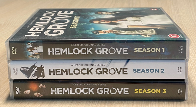 Hemlock Grove (2013-2015) koko tv-sarja (13DVD) *UUSI*