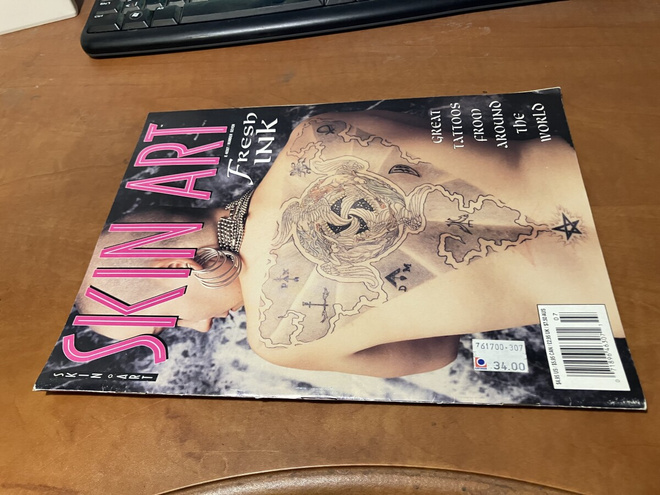 SKIN ART MAGAZINE 7/1993 HYVÄ