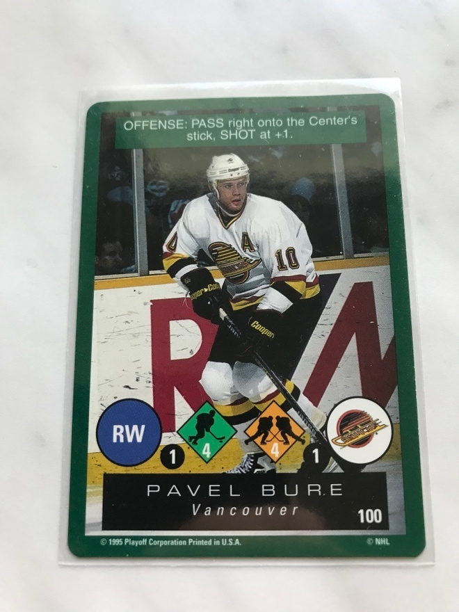 1995-96 Playoff One Pavel Bure #100