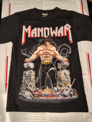 Manowar T-paita (S-koko)