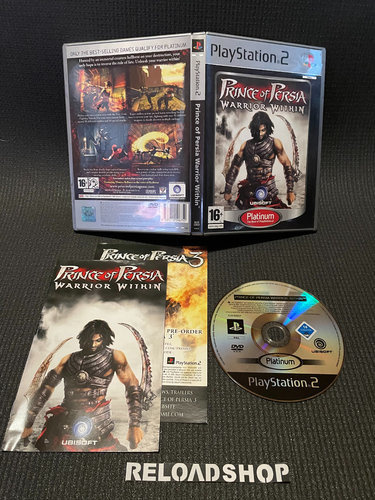 Prince of Persia Warrior Within Platinum PS2 - CIB