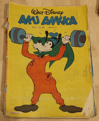 Aku Ankka 1981 osavuosikerta