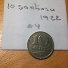 Latvia 10 santimu 1922, km#4 - pikkukuva 1